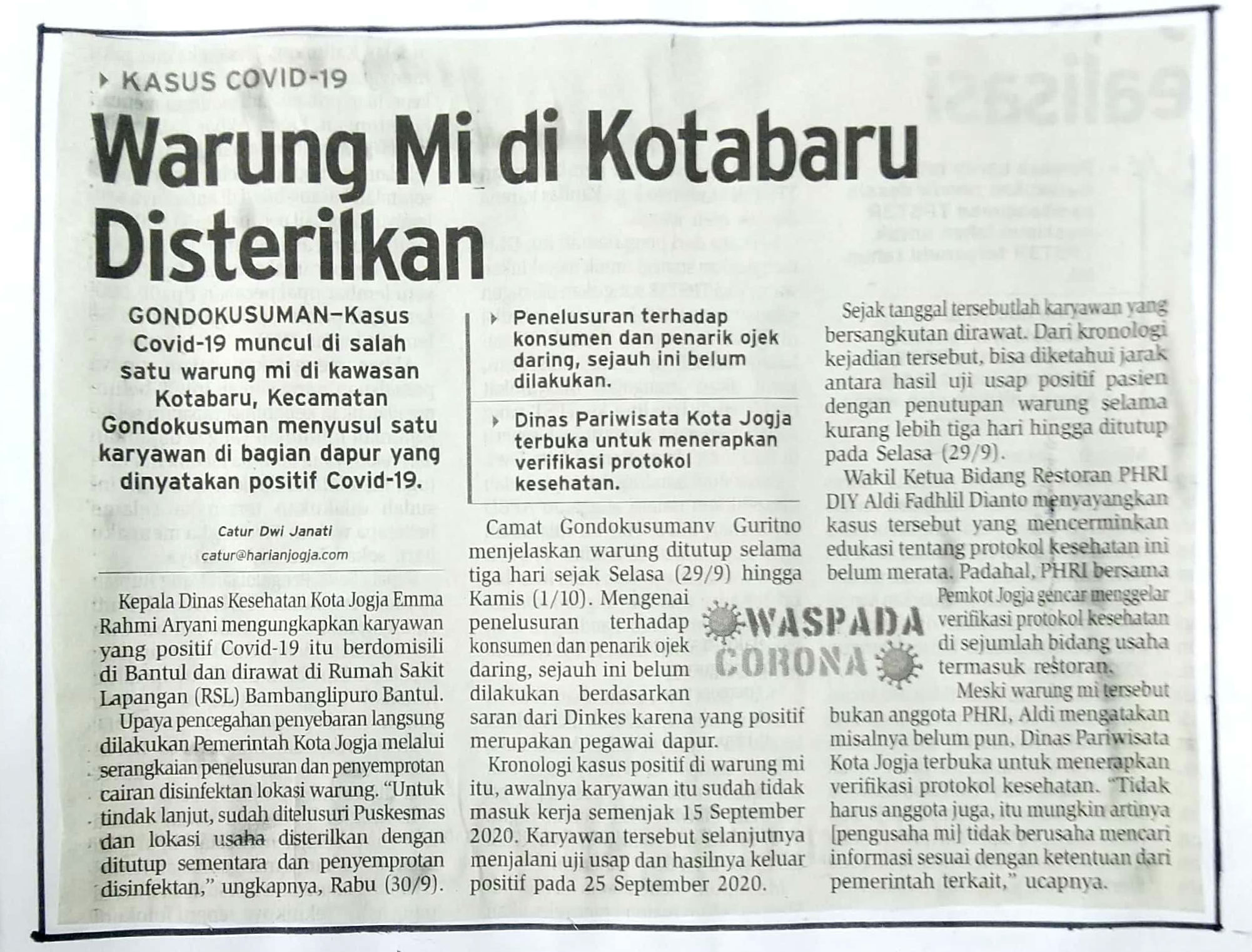 Kliping jogja terbaru