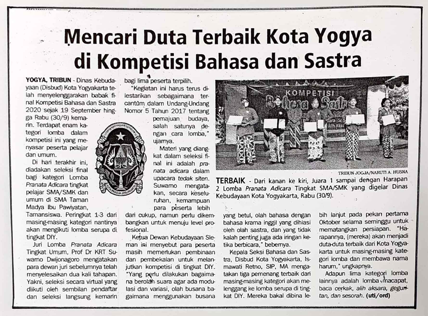 Kliping jogja terbaru