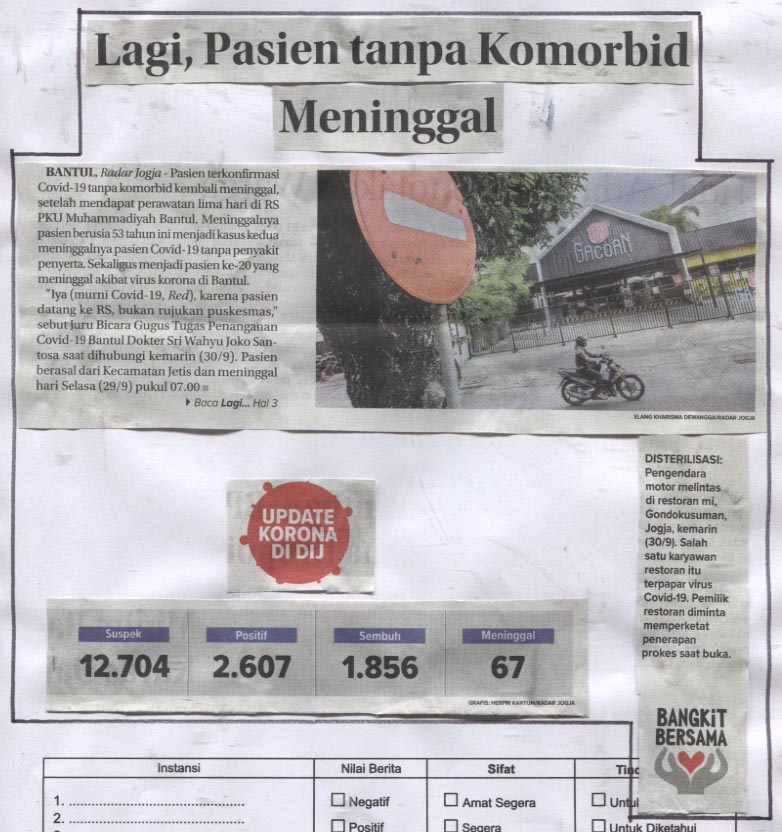 Kliping jogja terbaru