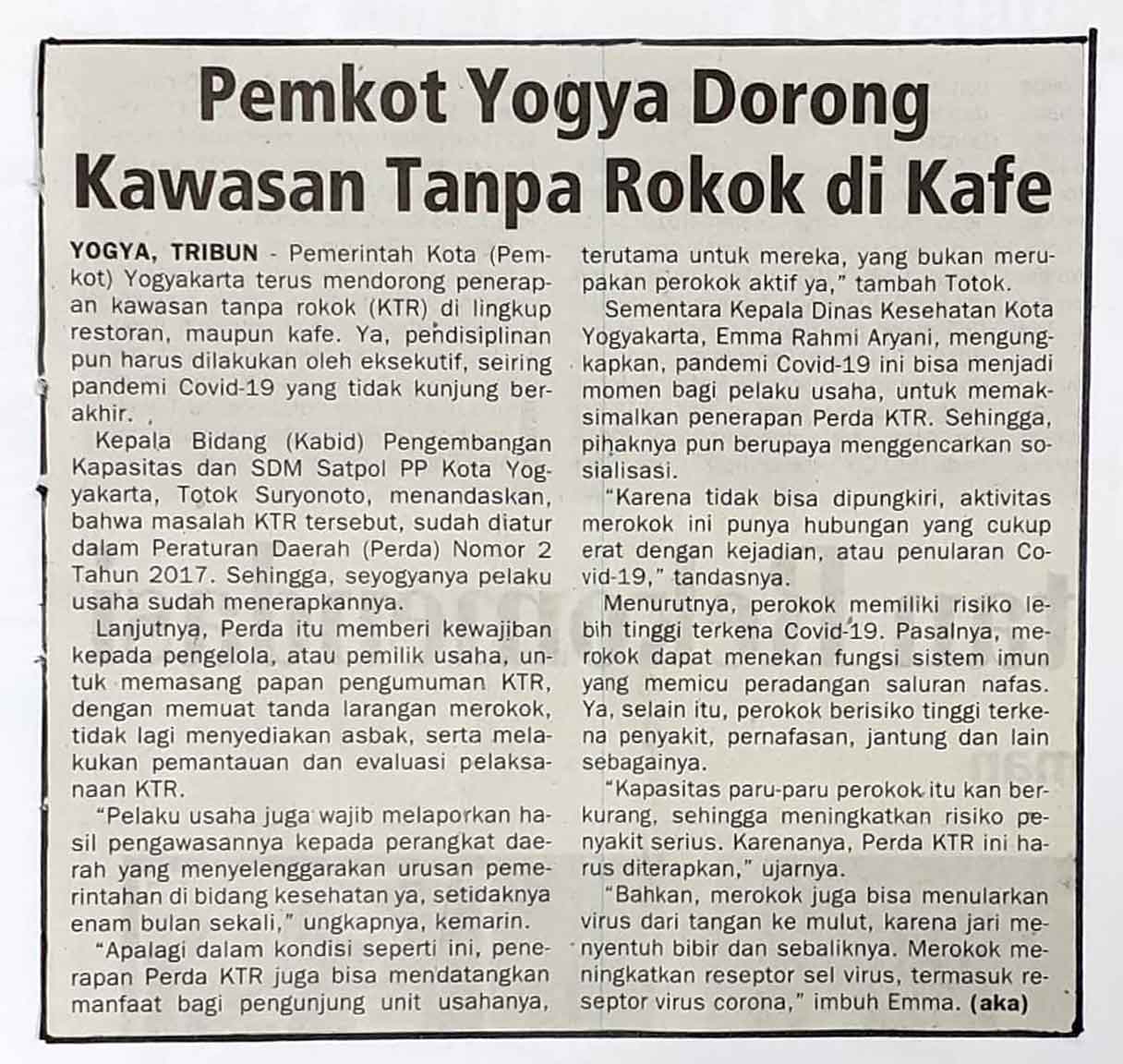 Kliping jogja terbaru