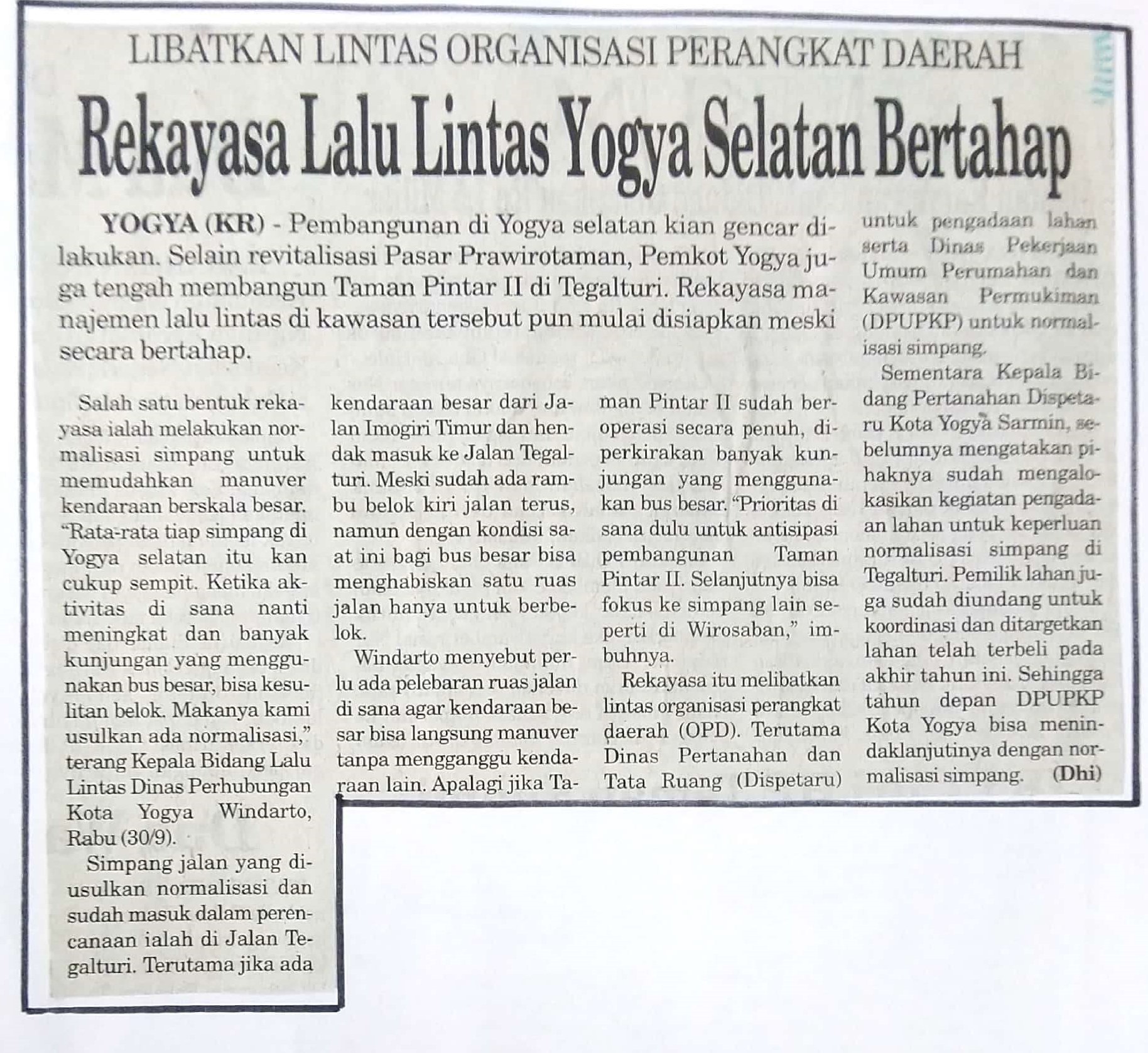 Kliping jogja terbaru