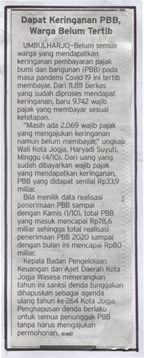 Kliping jogja terbaru