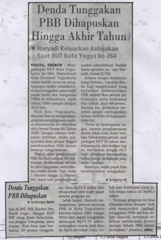 Kliping jogja terbaru