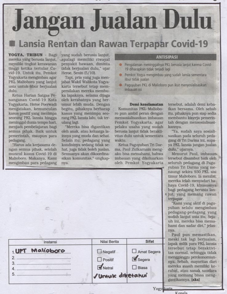 Kliping jogja terbaru