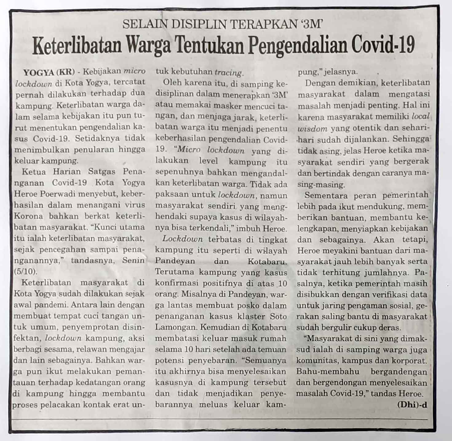 Kliping jogja terbaru