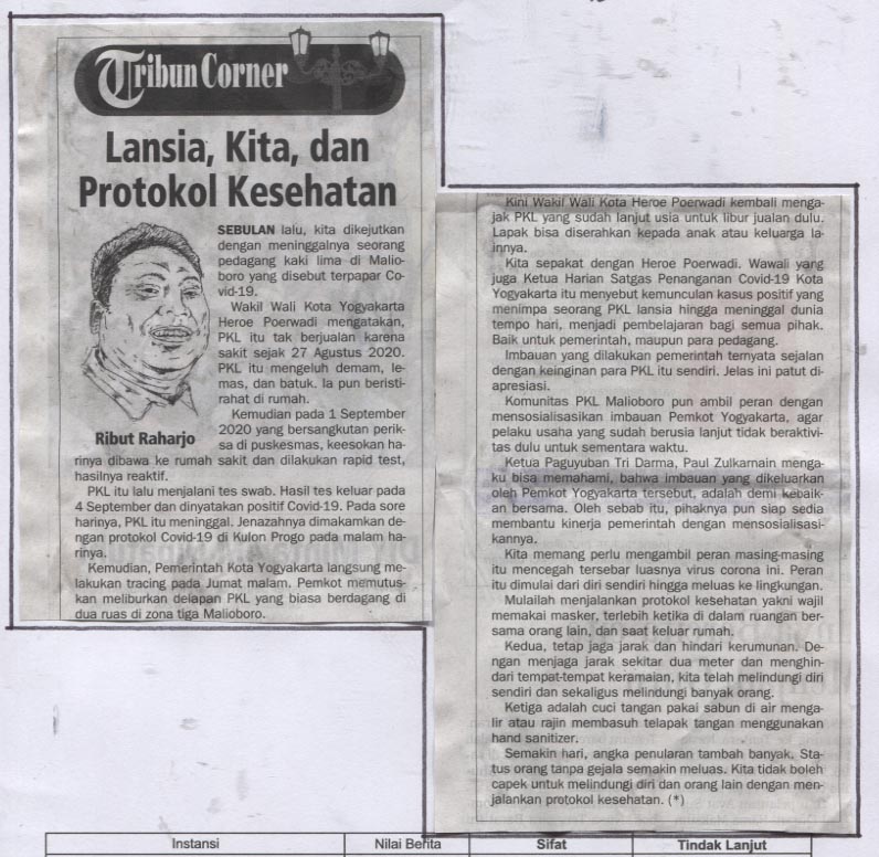 Kliping jogja terbaru
