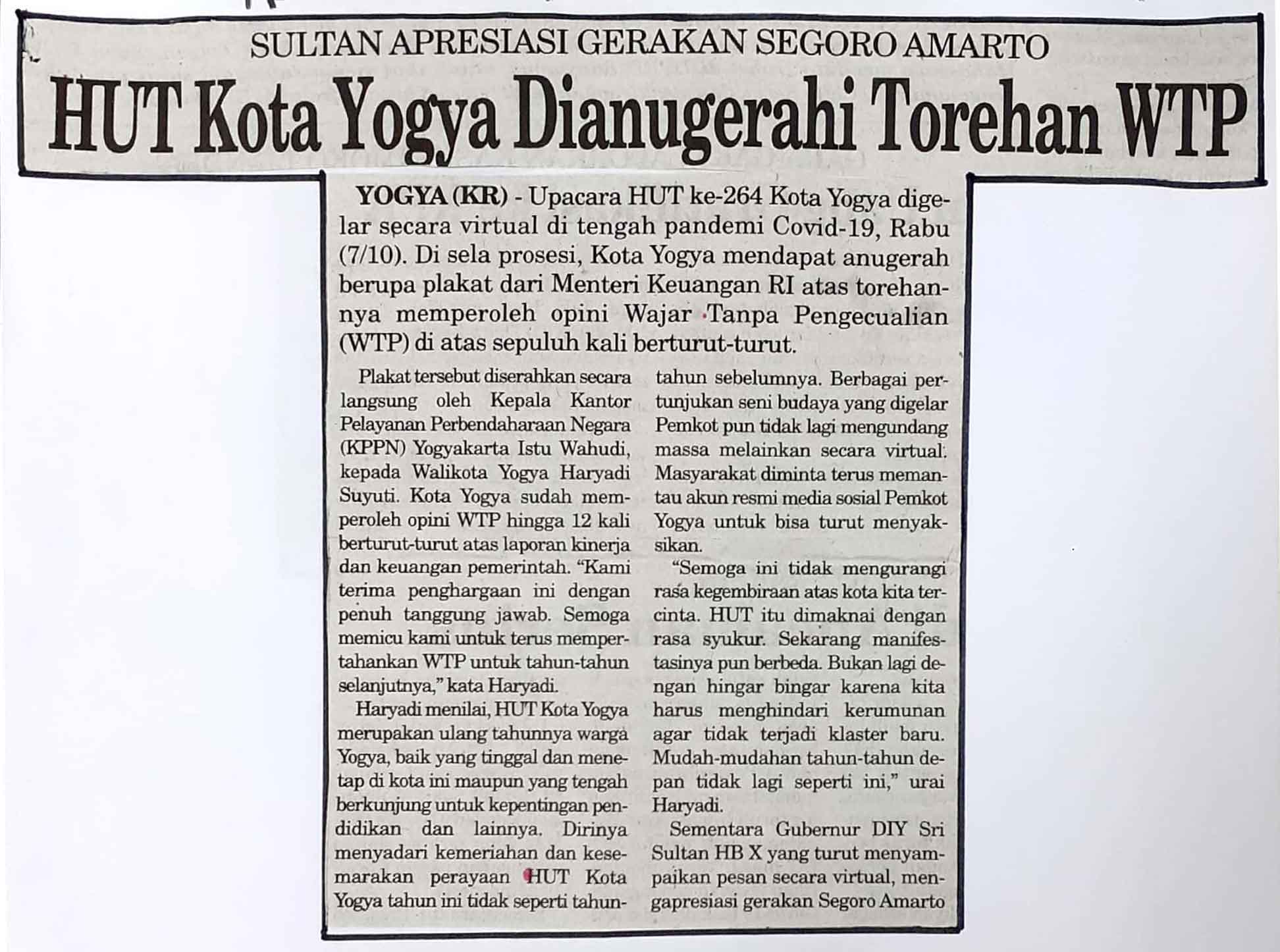 Kliping jogja terbaru