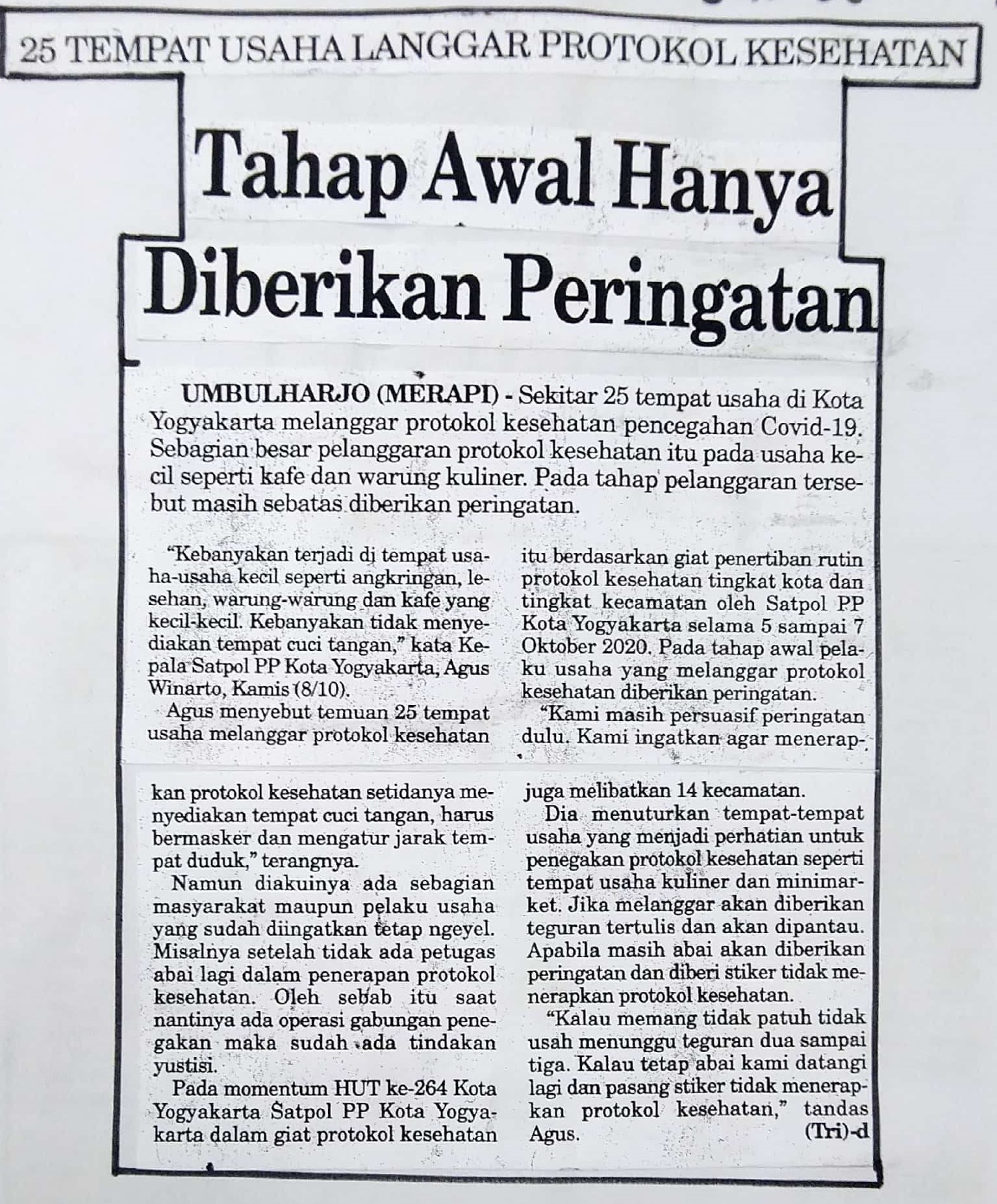 Kliping jogja terbaru