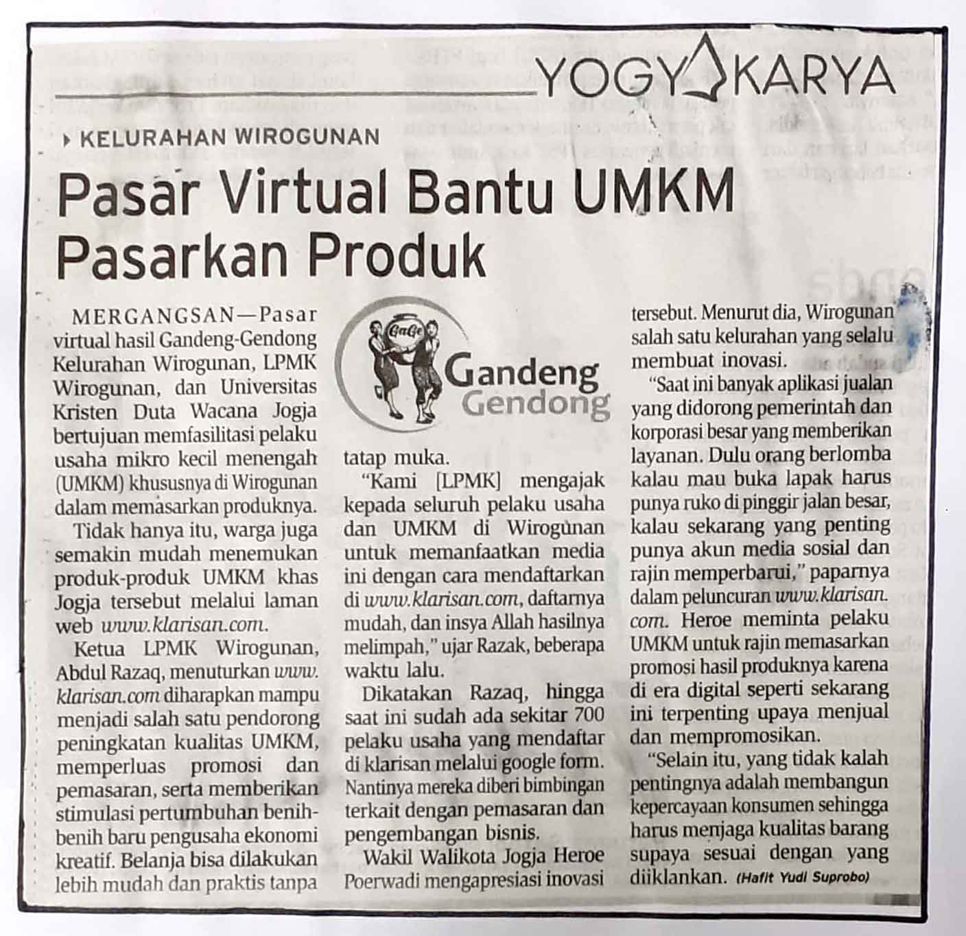 Kliping jogja terbaru