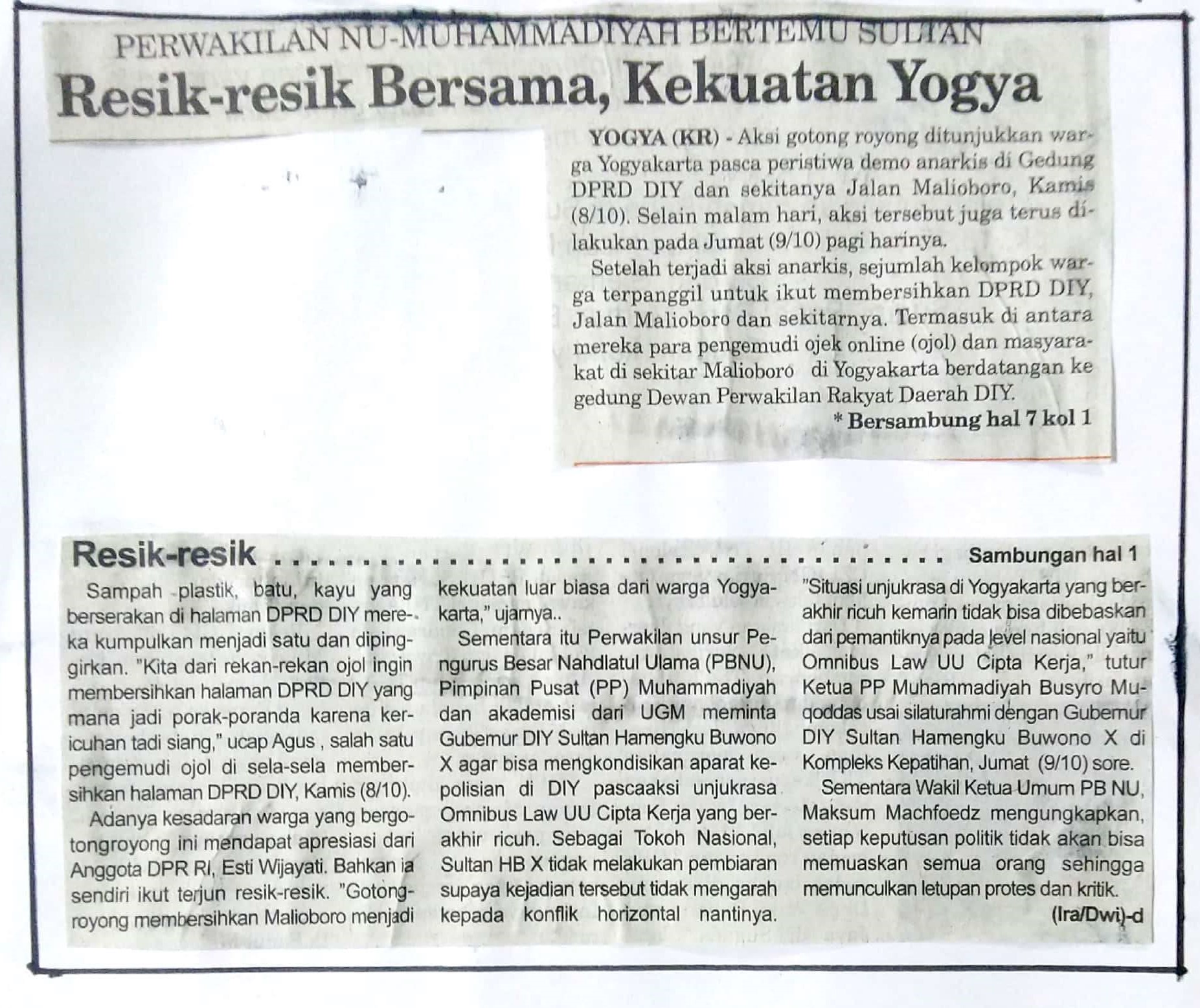 Kliping jogja terbaru