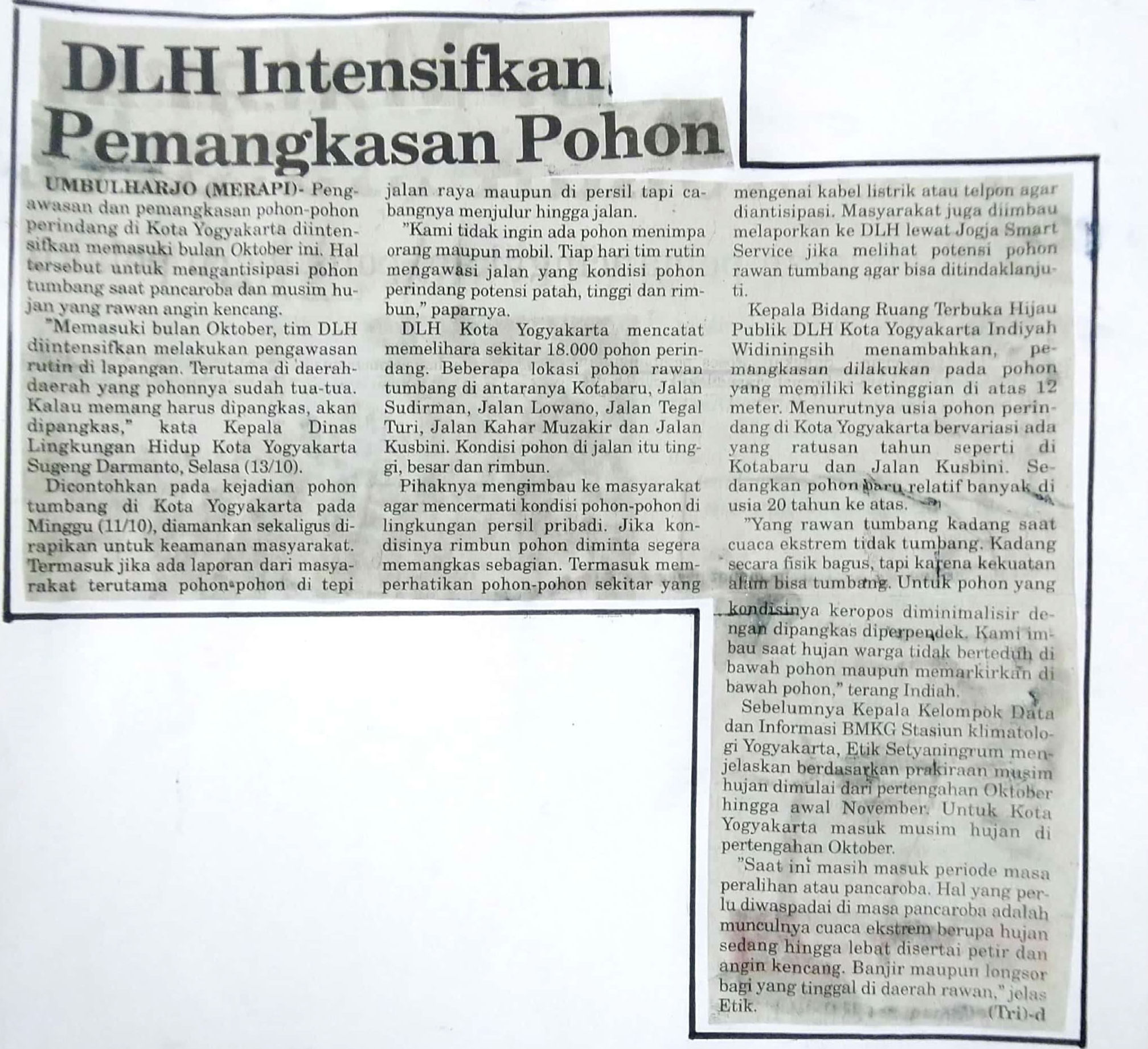 Kliping jogja terbaru