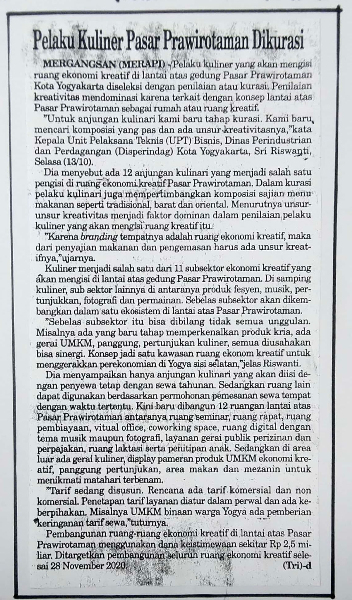 Kliping jogja terbaru