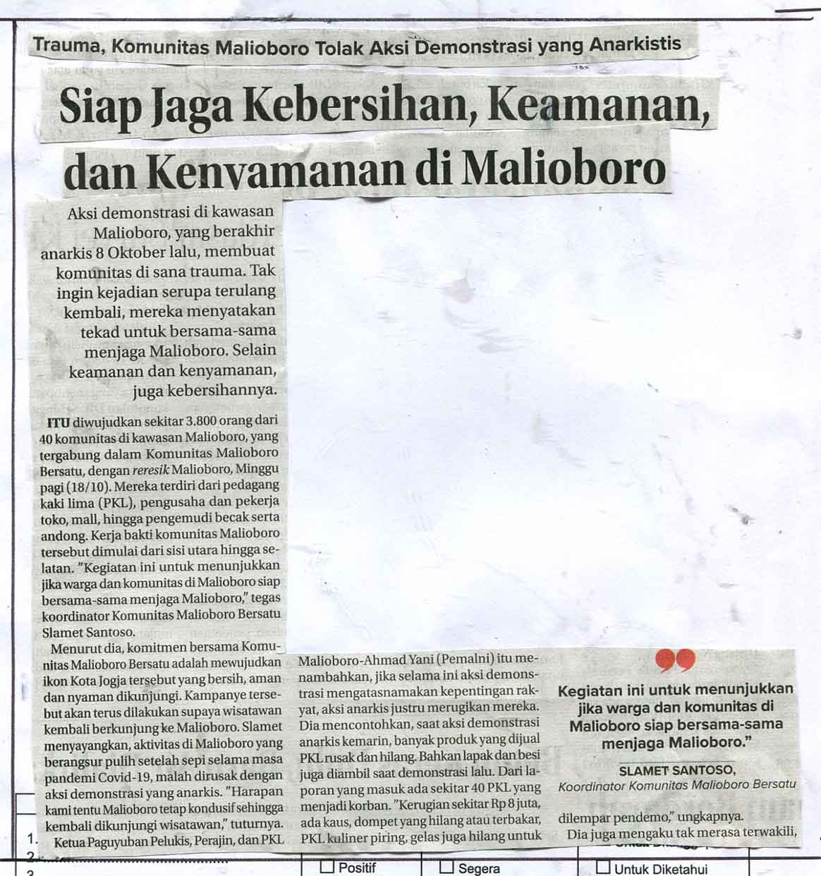 Kliping jogja terbaru