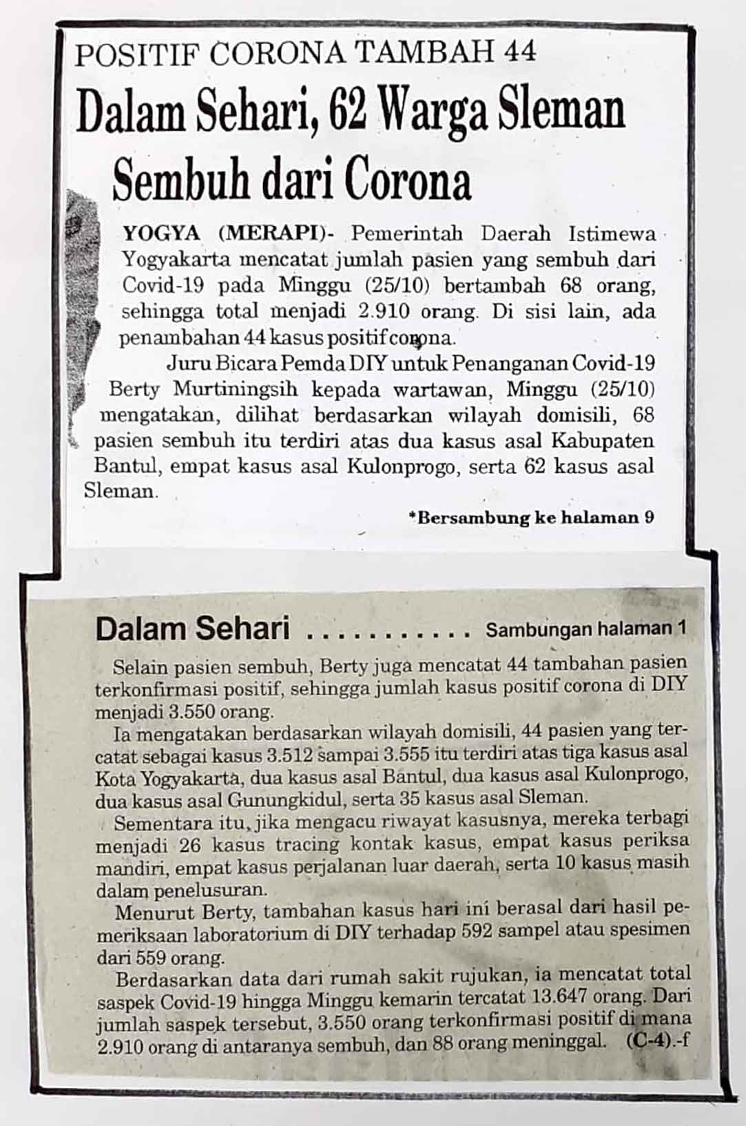 Kliping jogja terbaru