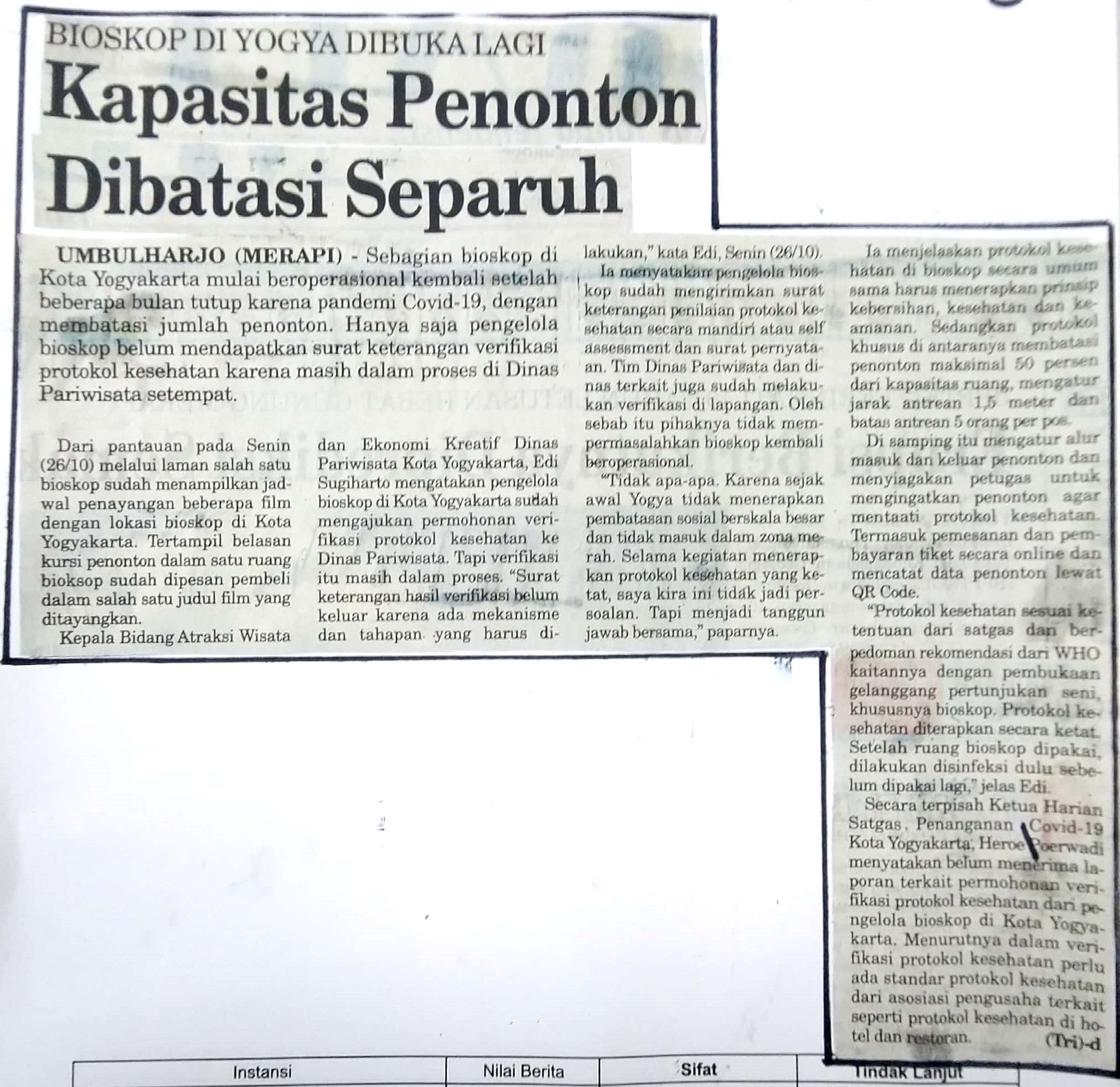 Kliping jogja terbaru