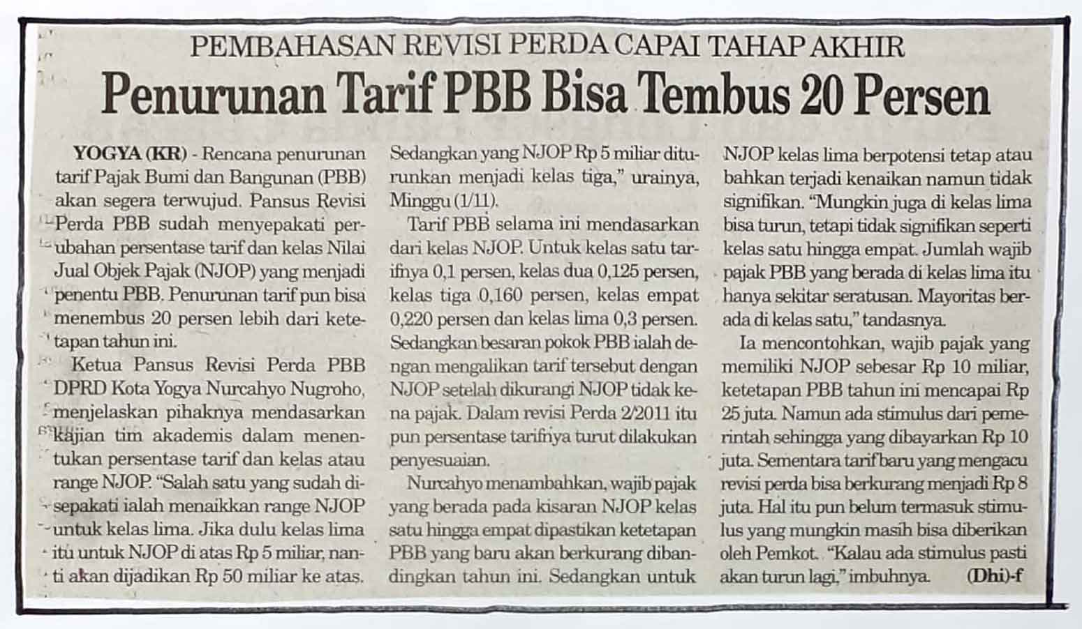 Kliping jogja terbaru