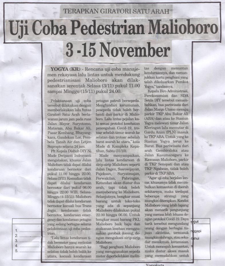 Kliping jogja terbaru
