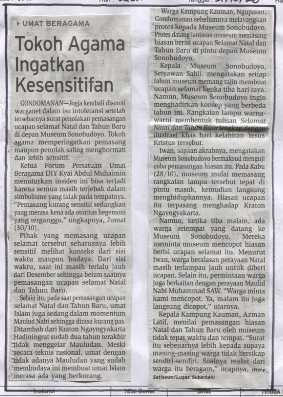 Kliping jogja terbaru