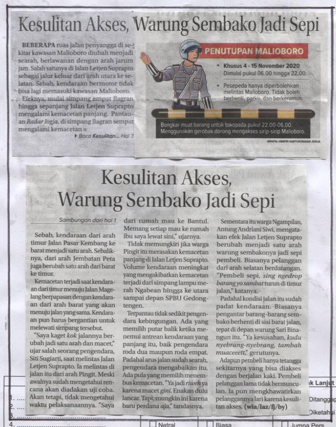 Kliping jogja terbaru