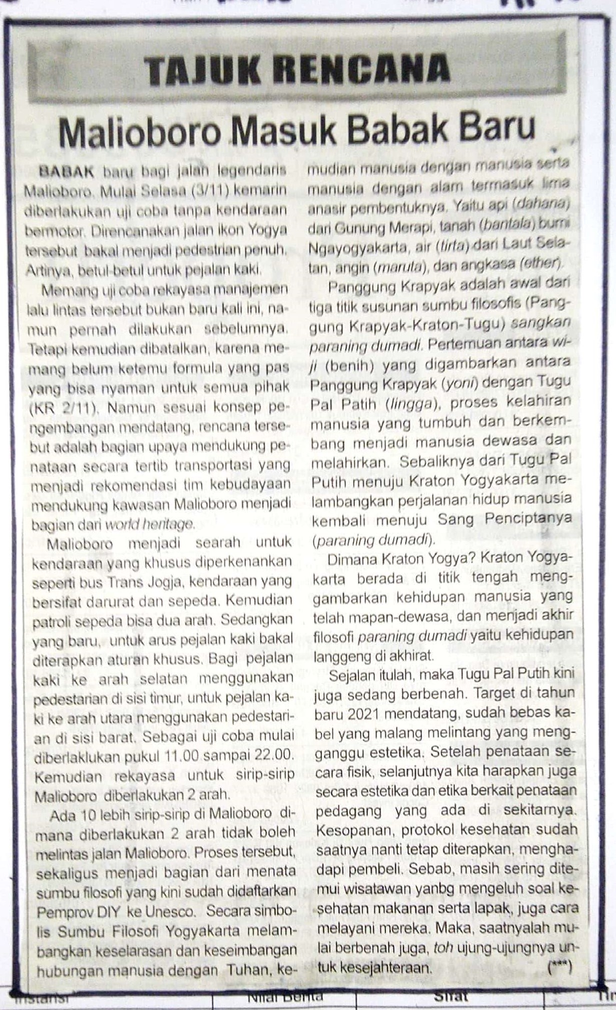 Kliping jogja terbaru