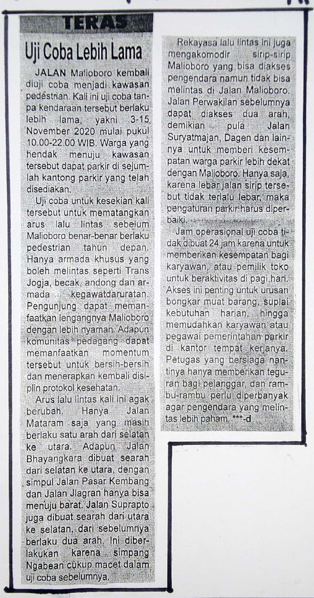 Kliping jogja terbaru