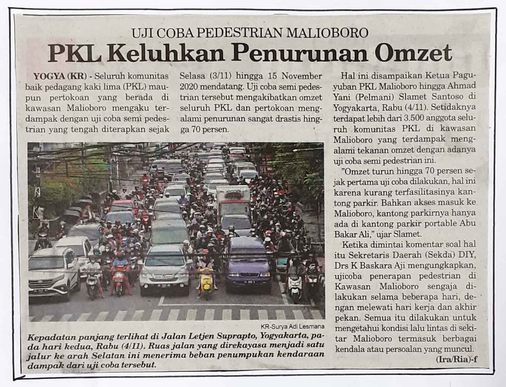 Kliping jogja terbaru