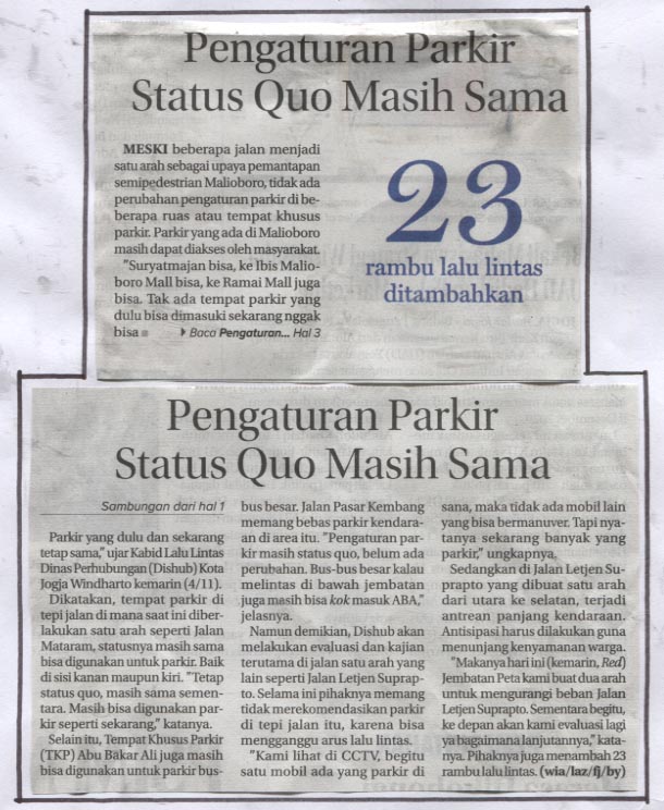 Kliping jogja terbaru
