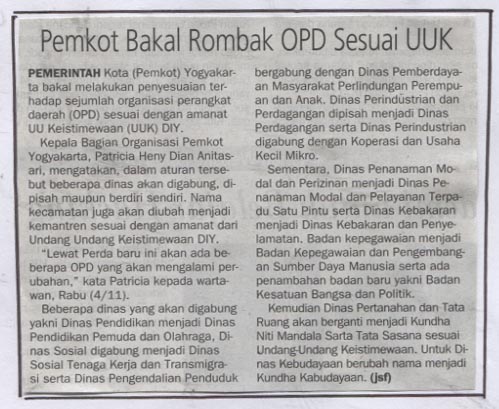 Kliping jogja terbaru