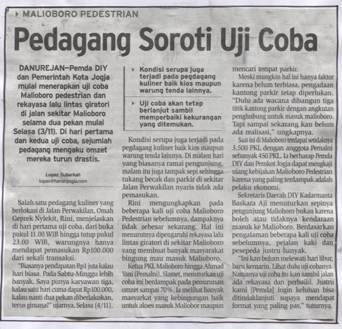 Kliping jogja terbaru