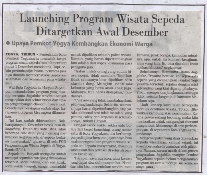 Kliping jogja terbaru