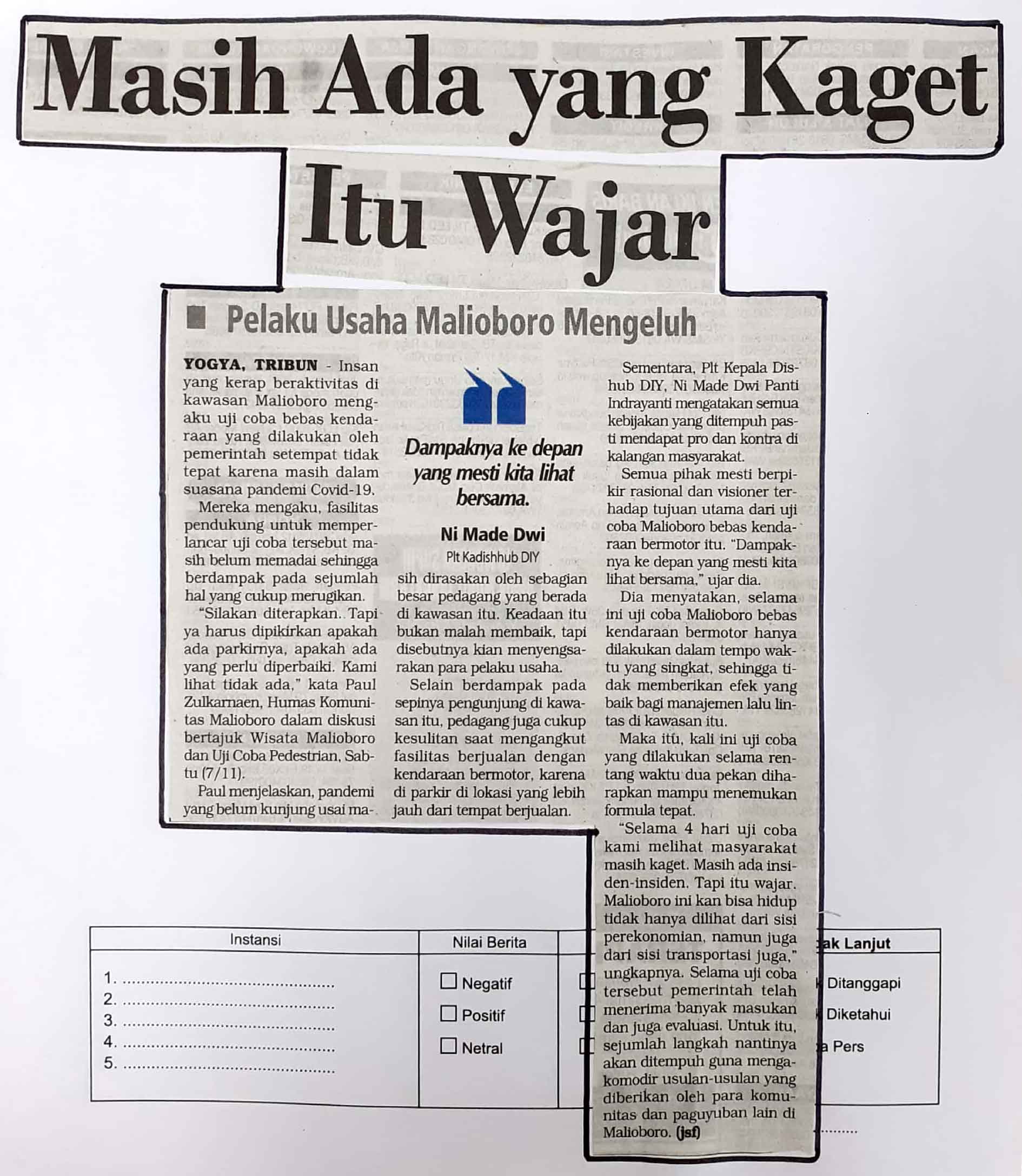 Kliping jogja terbaru