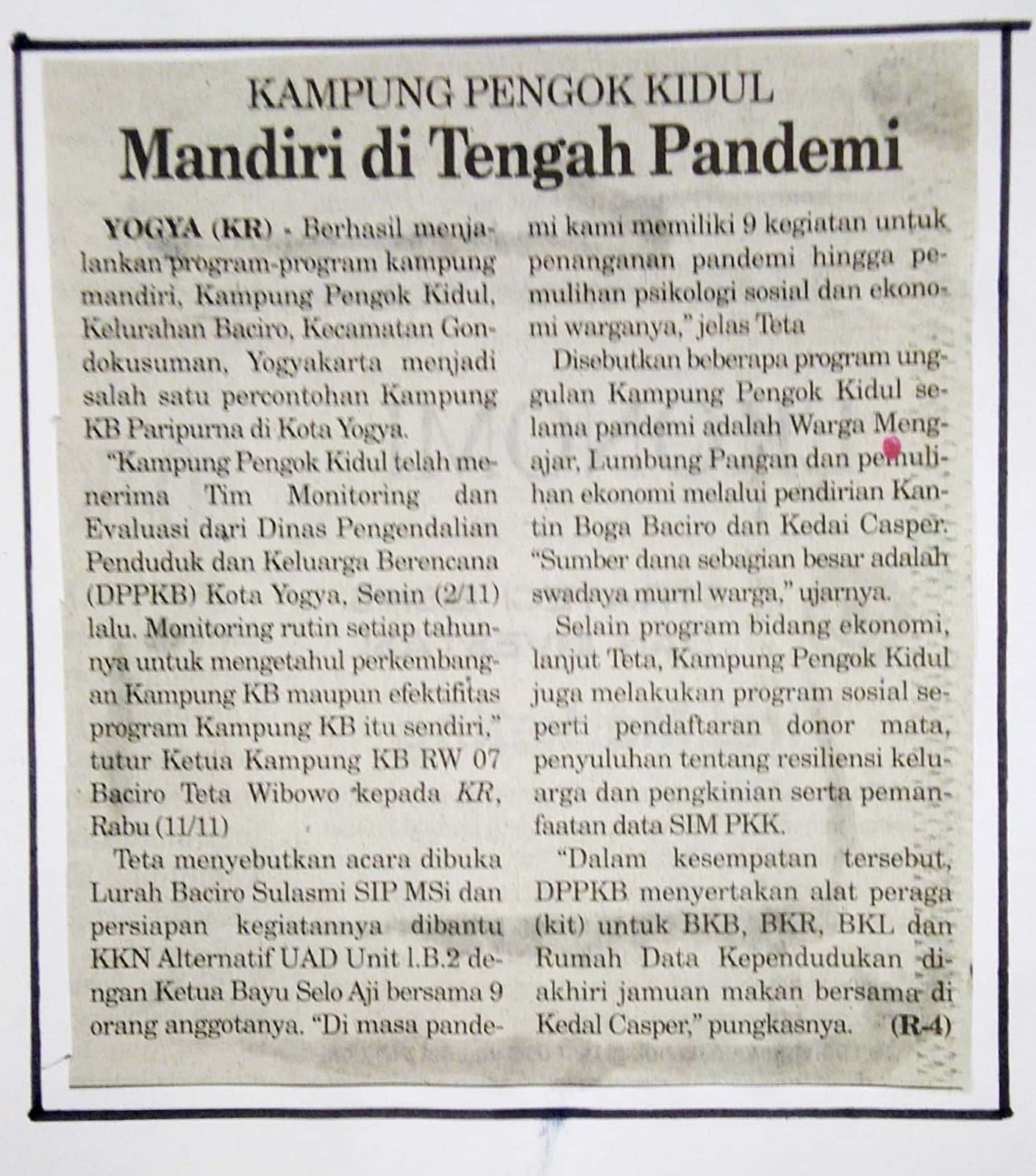 Kliping jogja terbaru