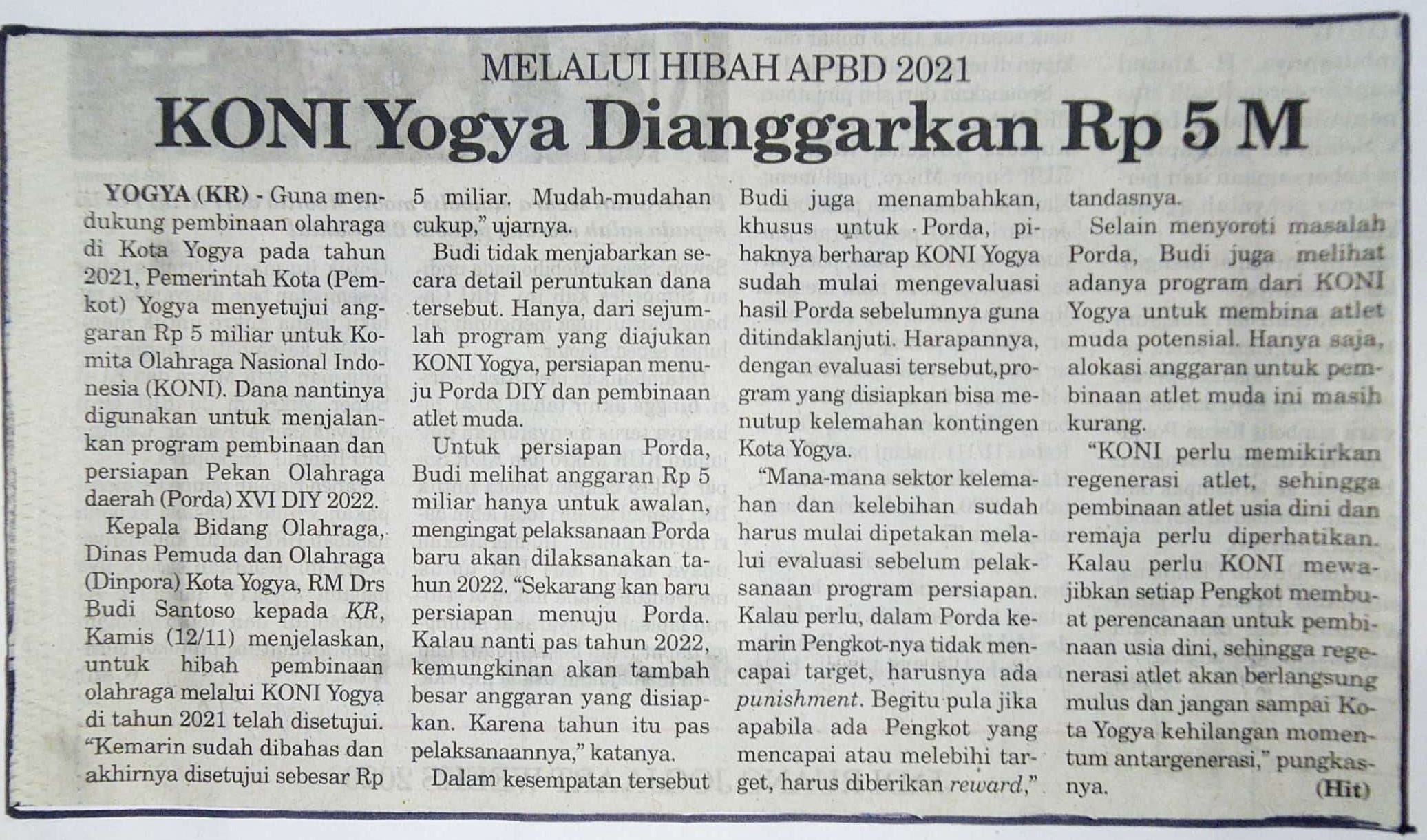 Kliping jogja terbaru