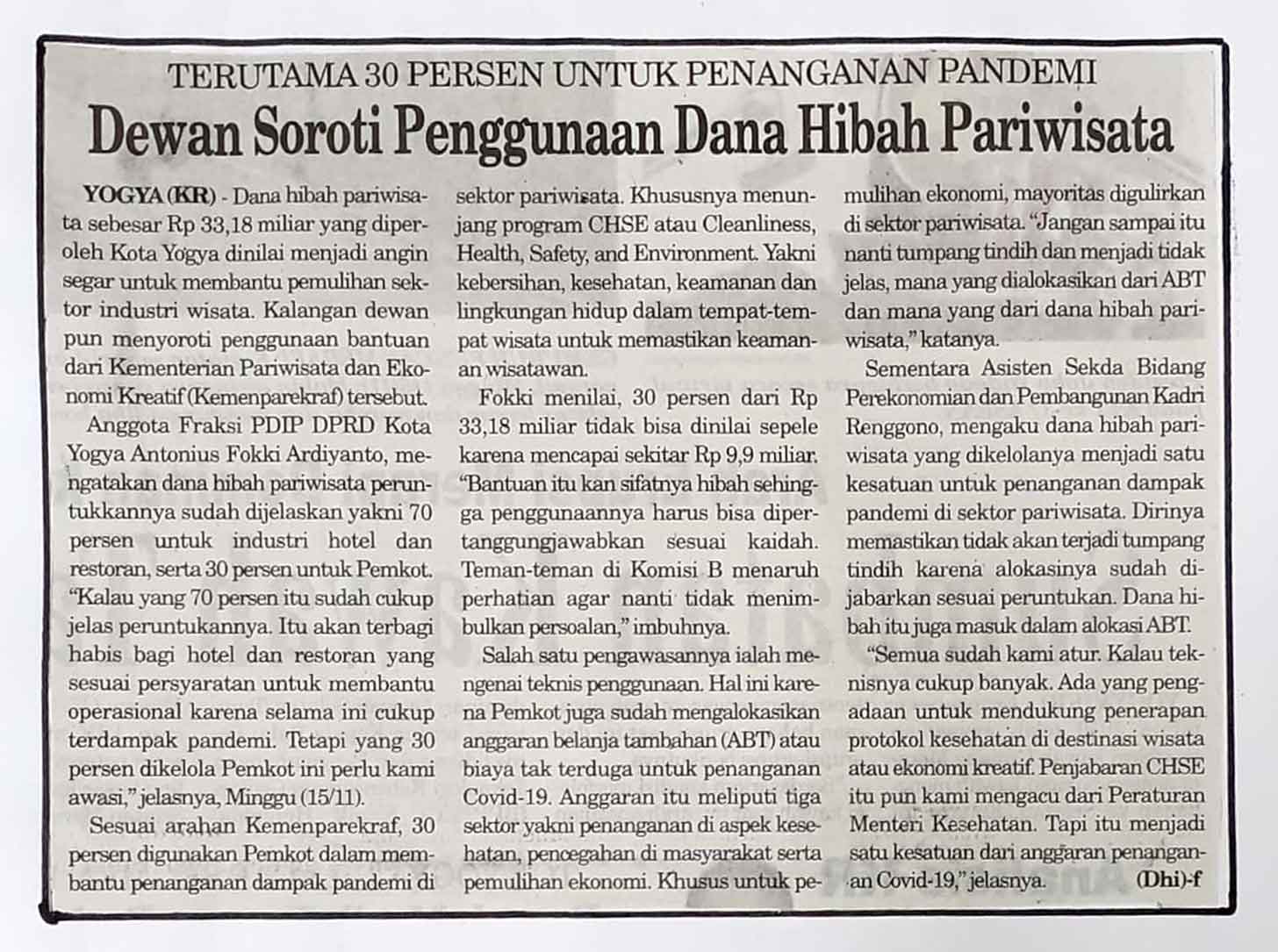 Halaman Detail Berita