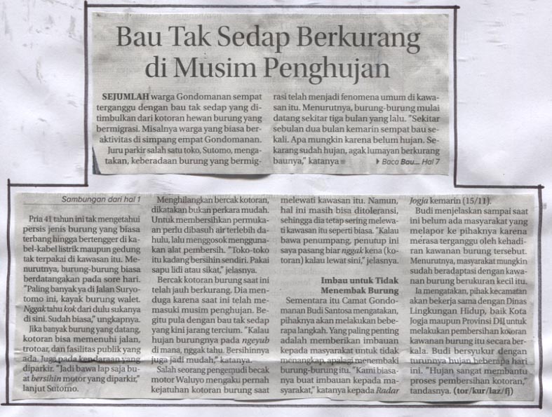 Kliping jogja terbaru