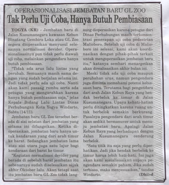Kliping jogja terbaru