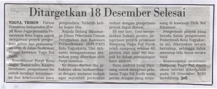 Kliping jogja terbaru