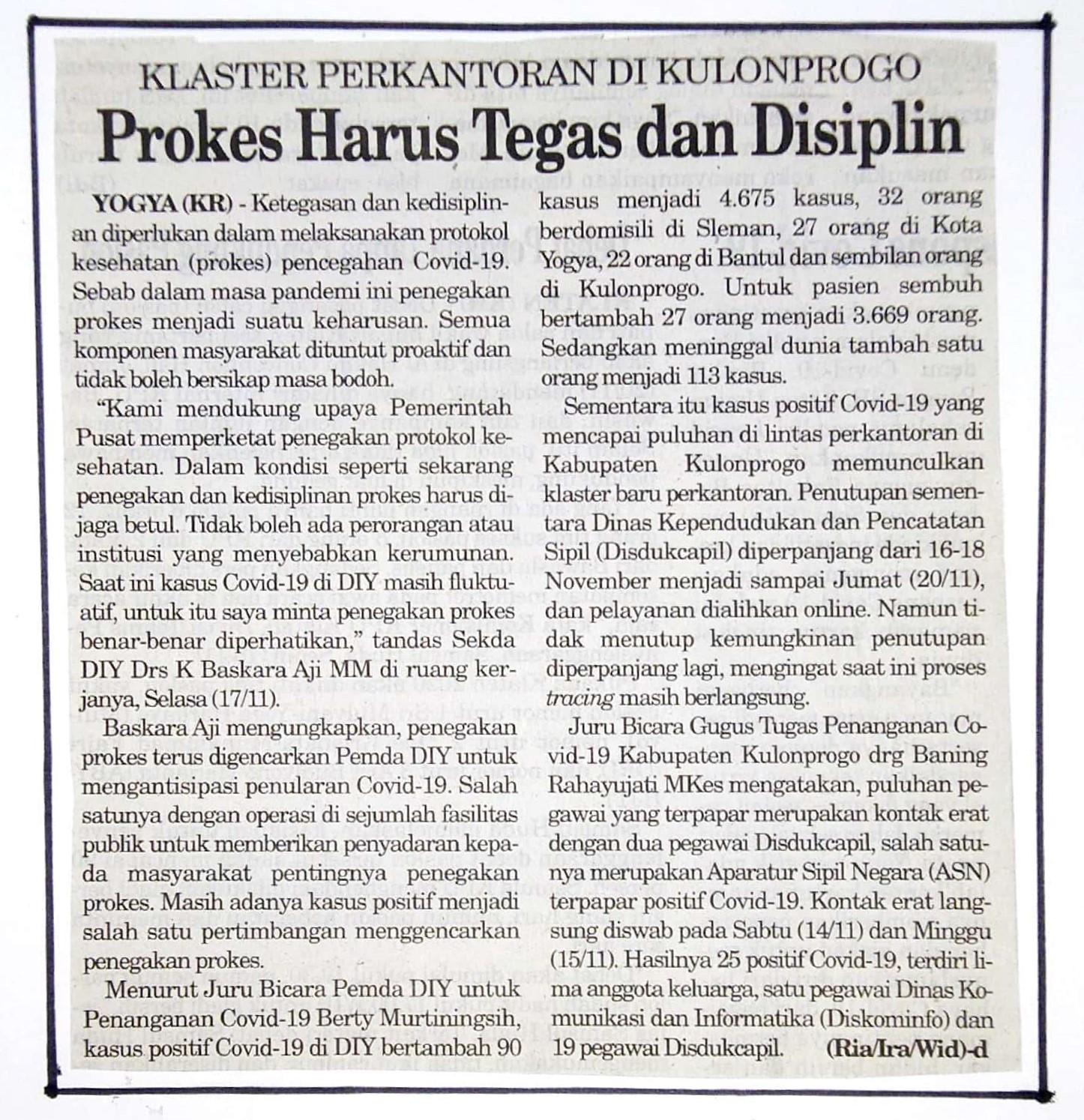 Kliping jogja terbaru