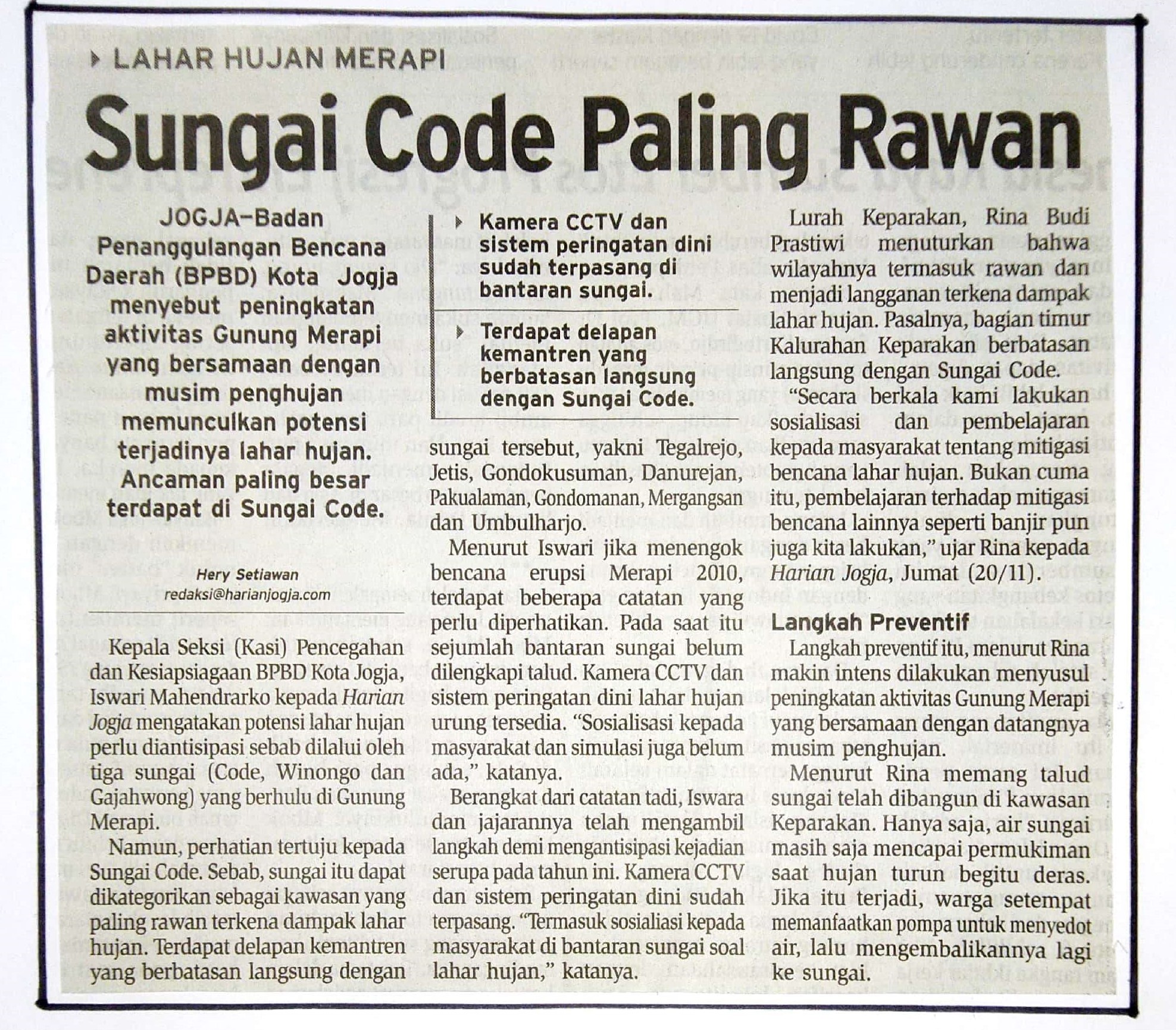 Kliping jogja terbaru