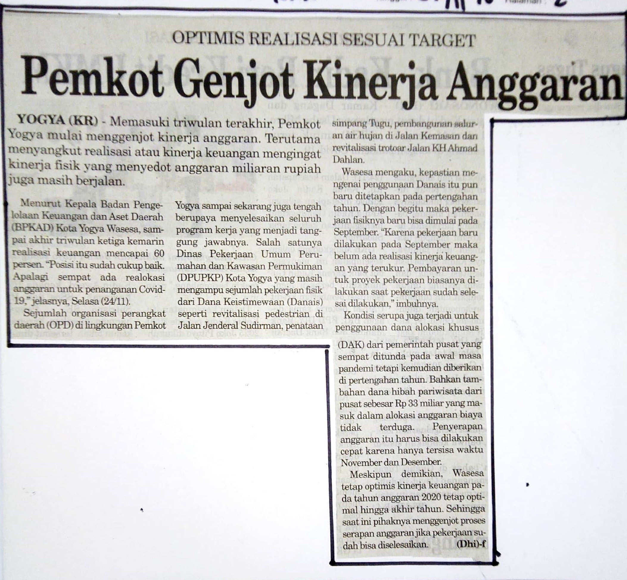 Kliping jogja terbaru