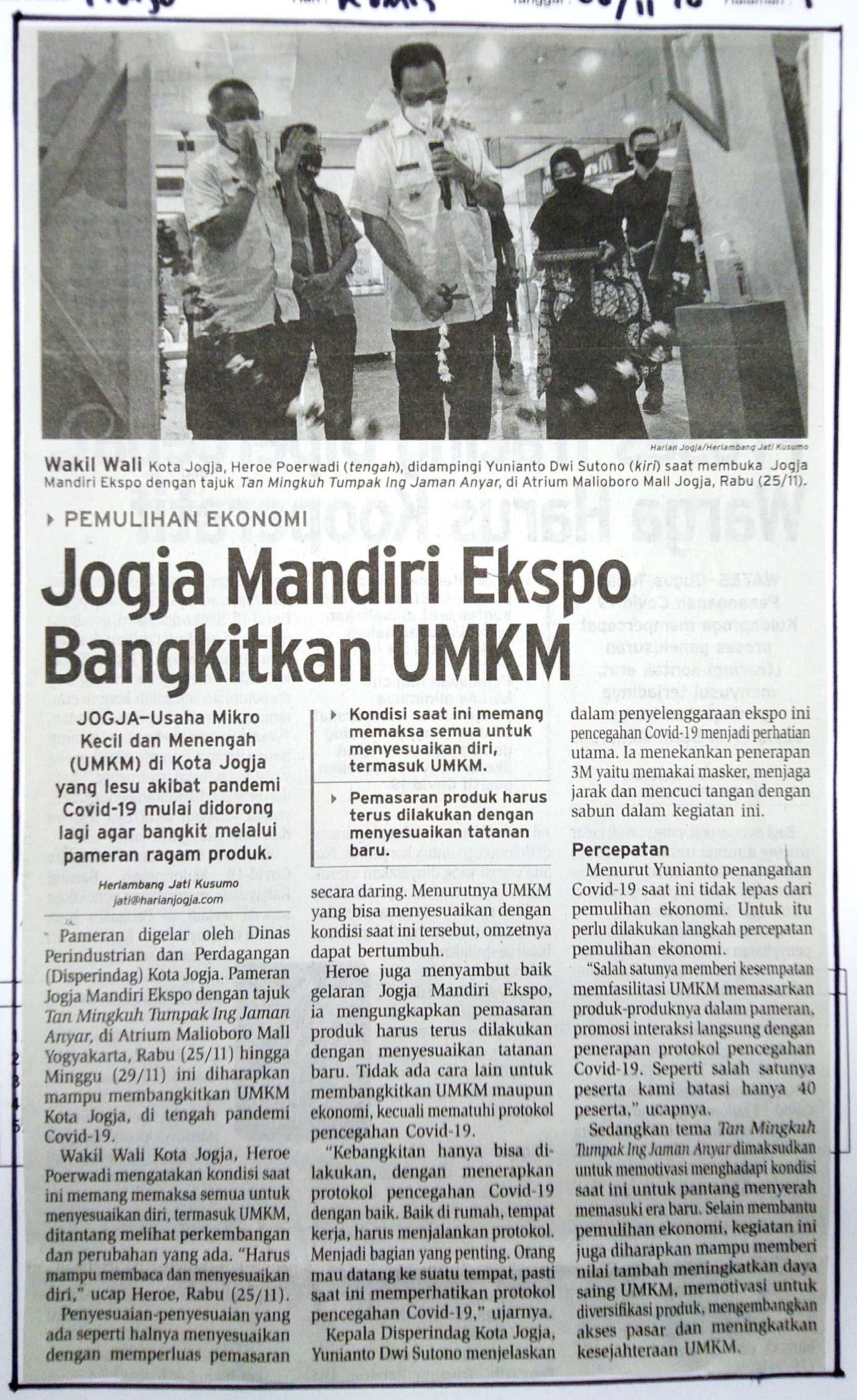 Kliping jogja terbaru