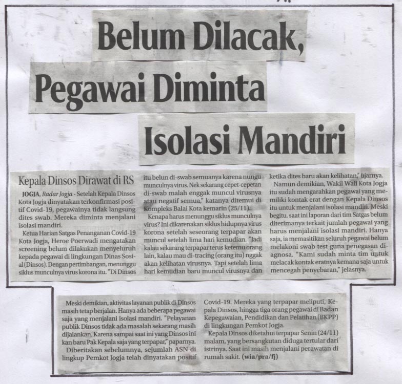 Kliping jogja terbaru