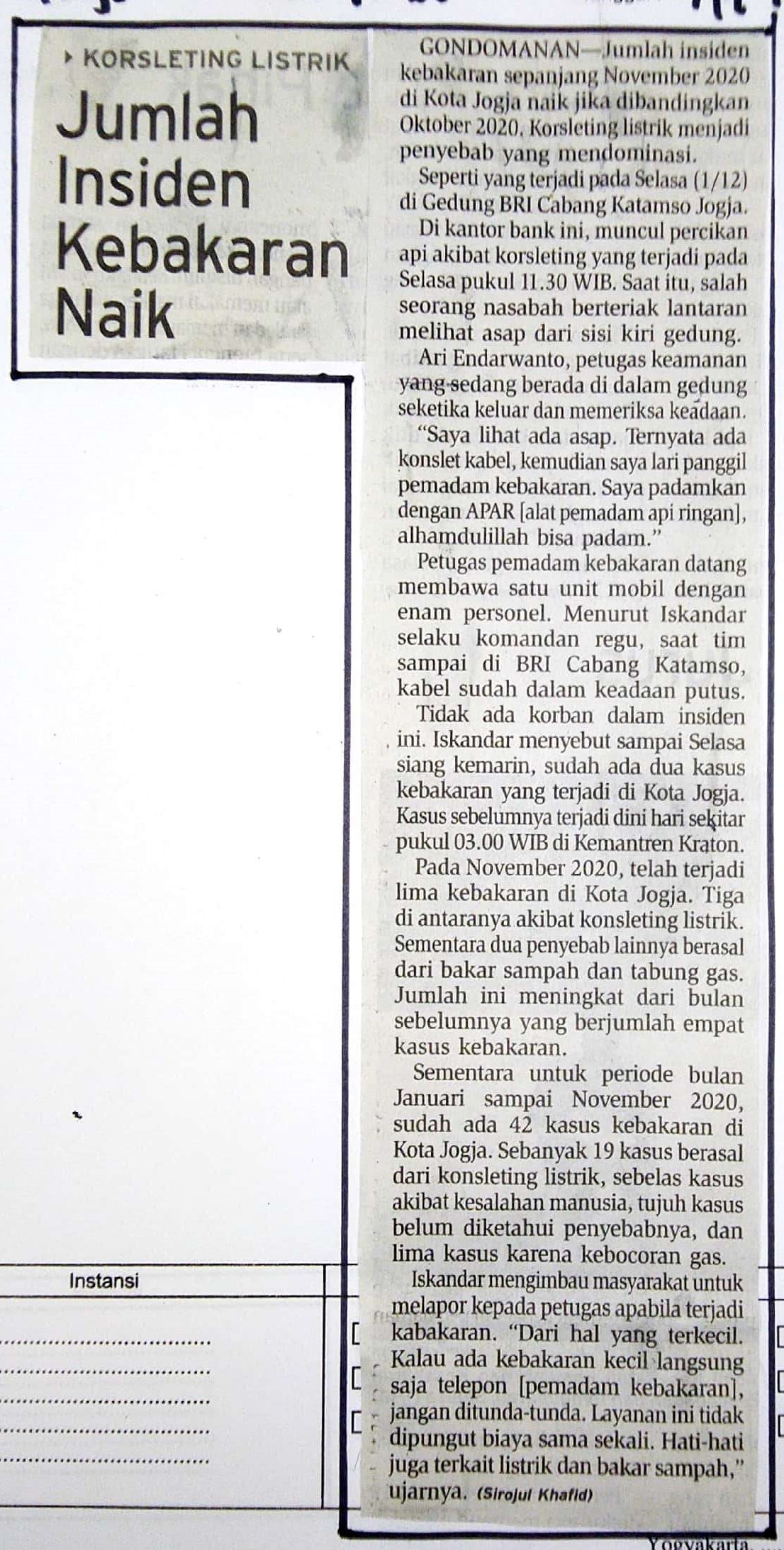 Kliping jogja terbaru