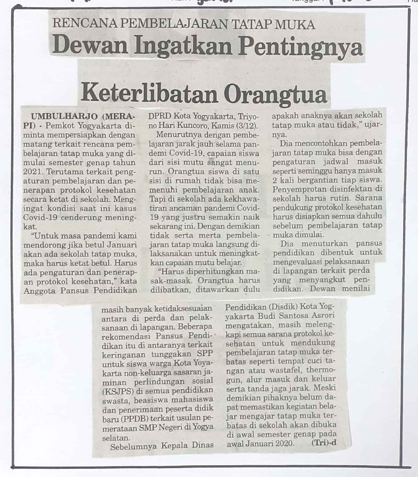 Kliping jogja terbaru