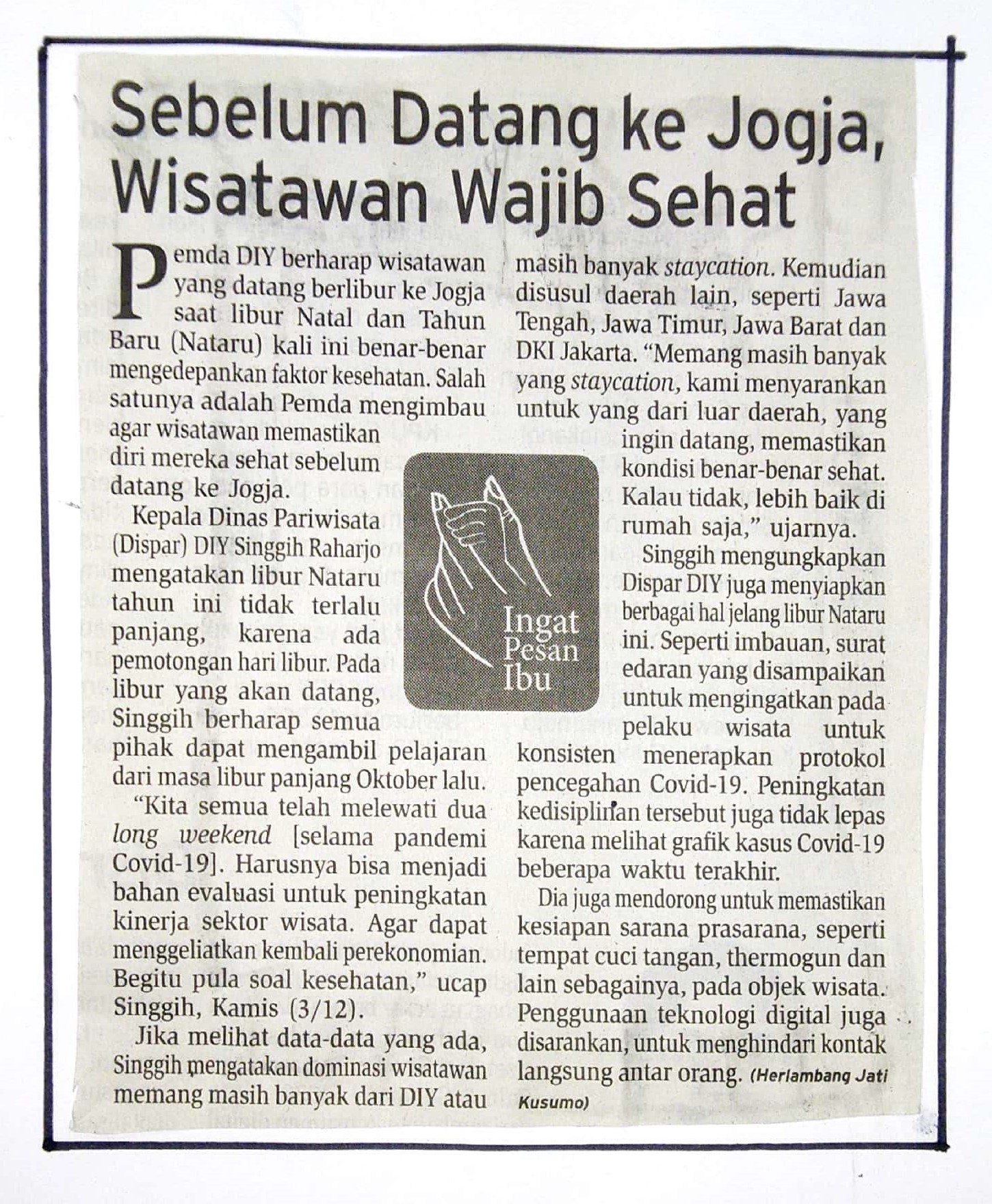 Kliping jogja terbaru
