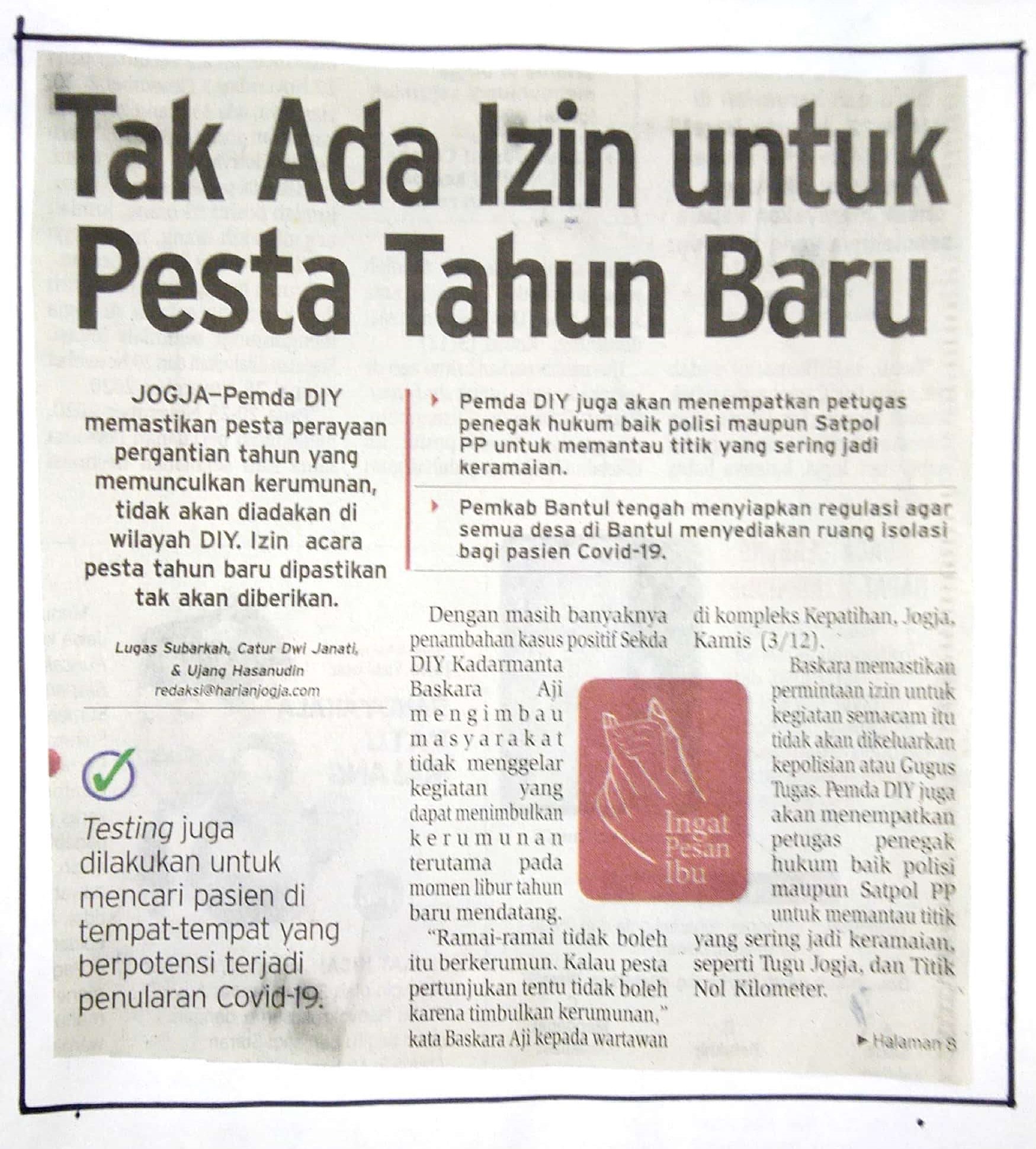 Kliping jogja terbaru