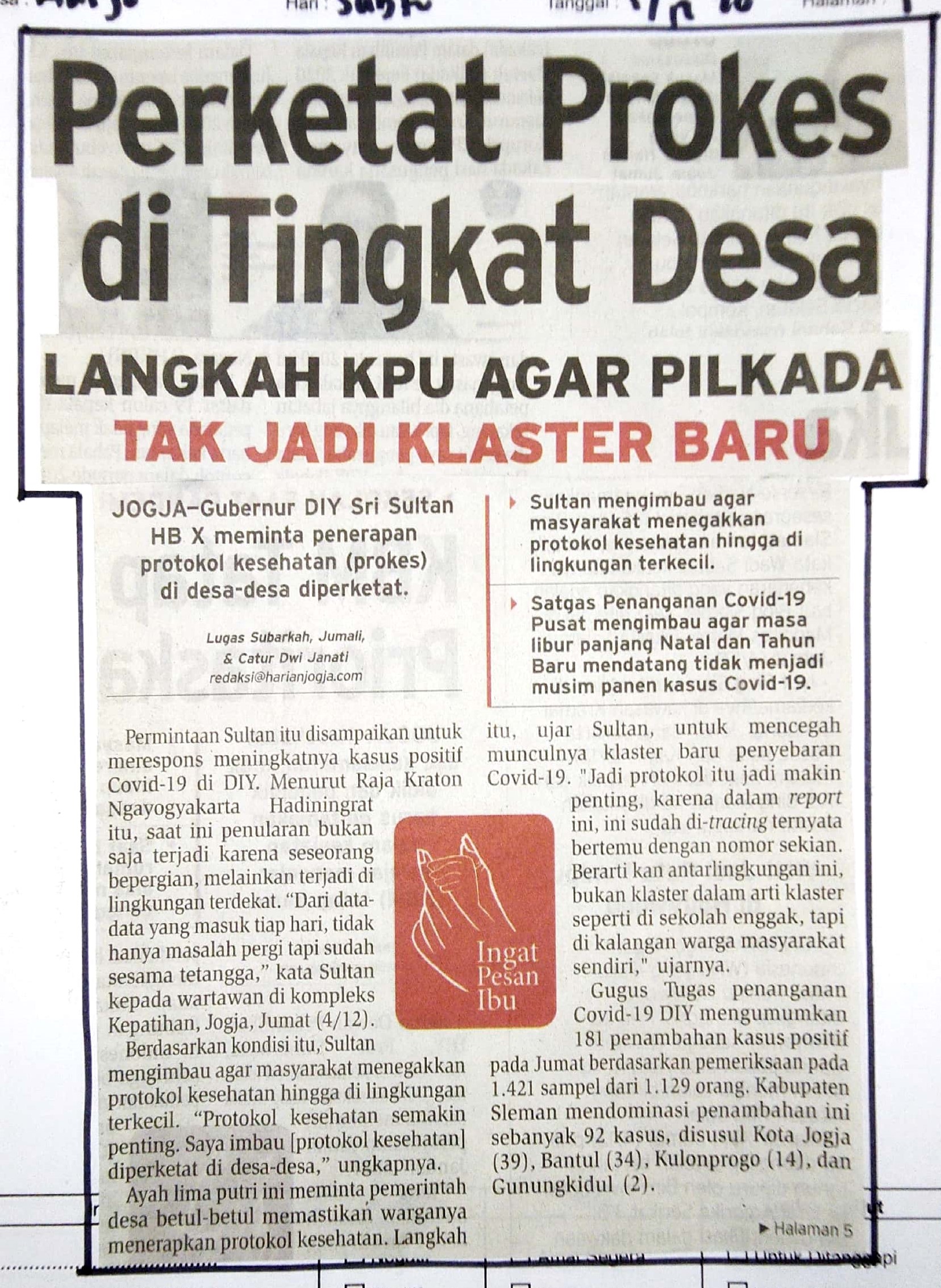 Kliping jogja terbaru