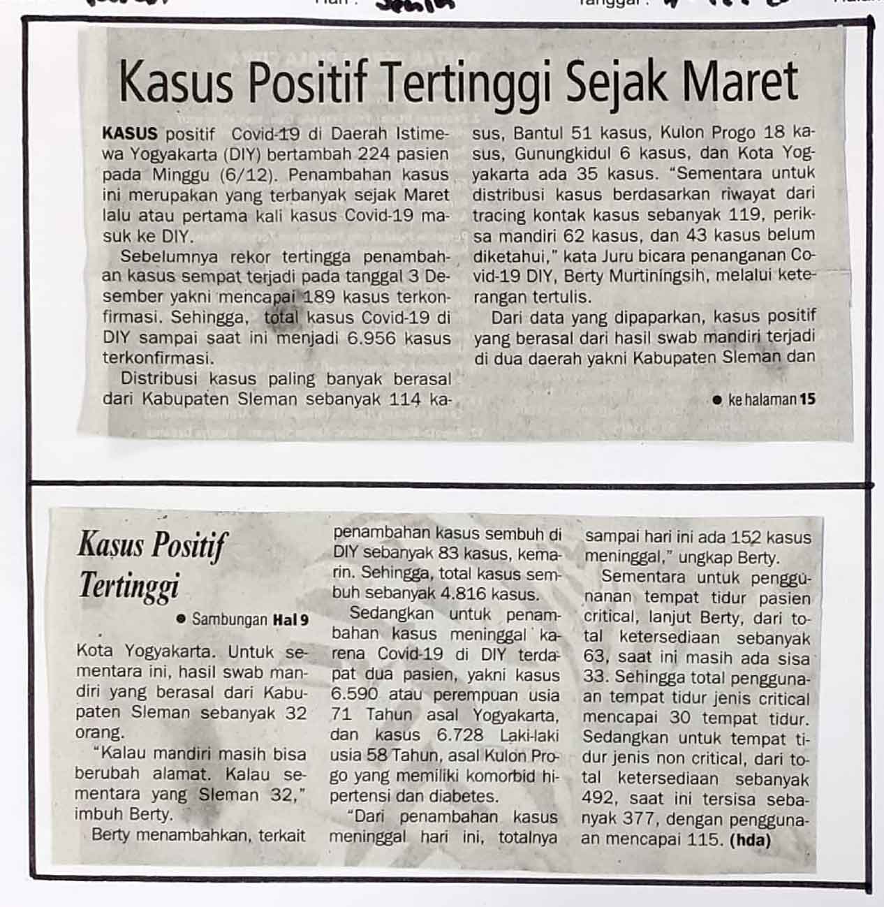 Kliping jogja terbaru