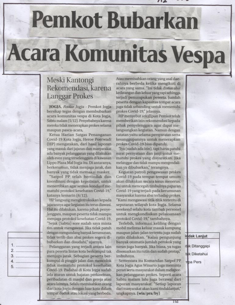 Kliping jogja terbaru