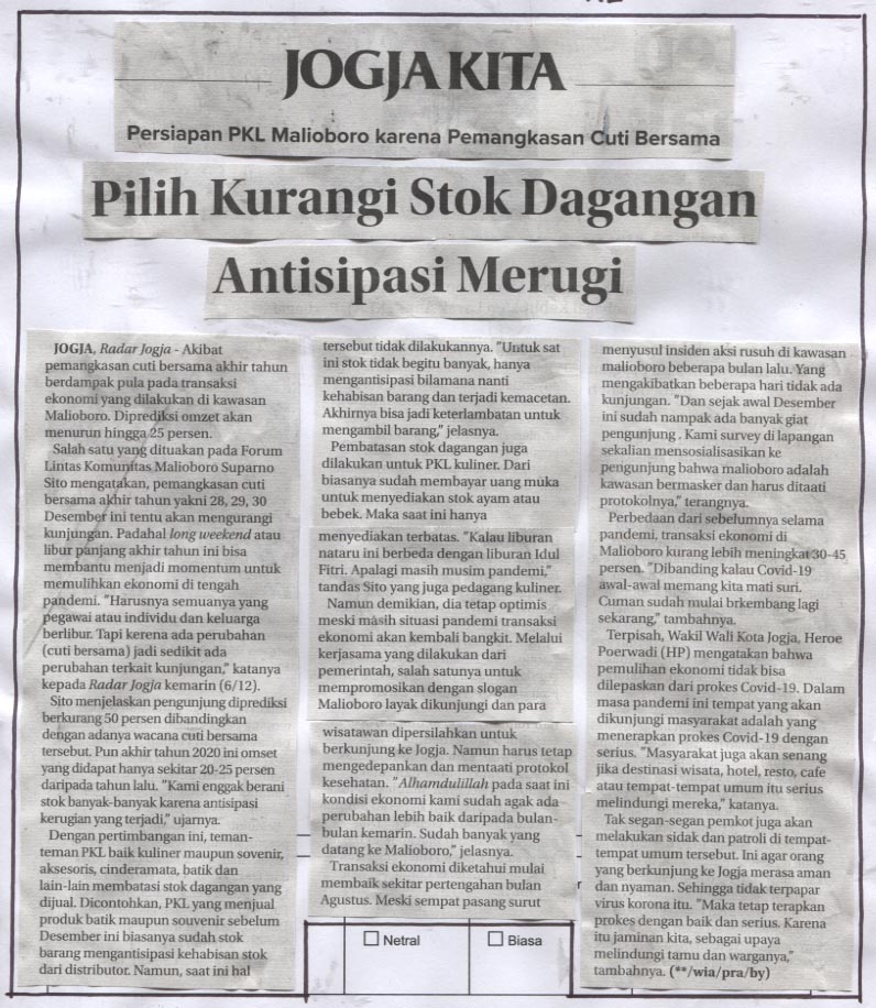 Kliping jogja terbaru